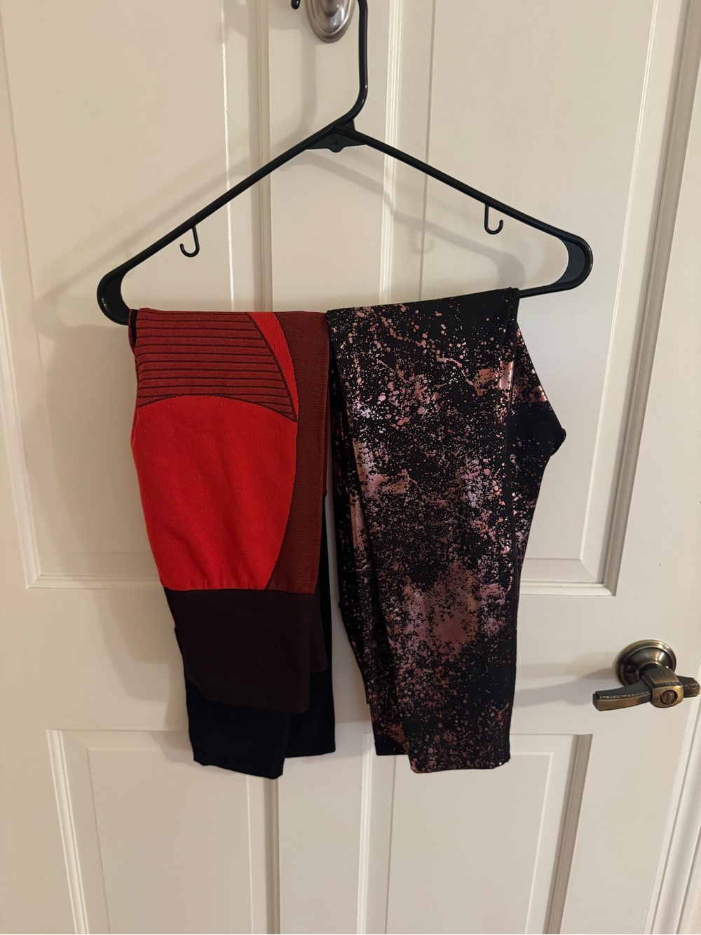 BUNDLE! Carbon38 Leggings with Rose Splatter & Engineered Life leggings Small